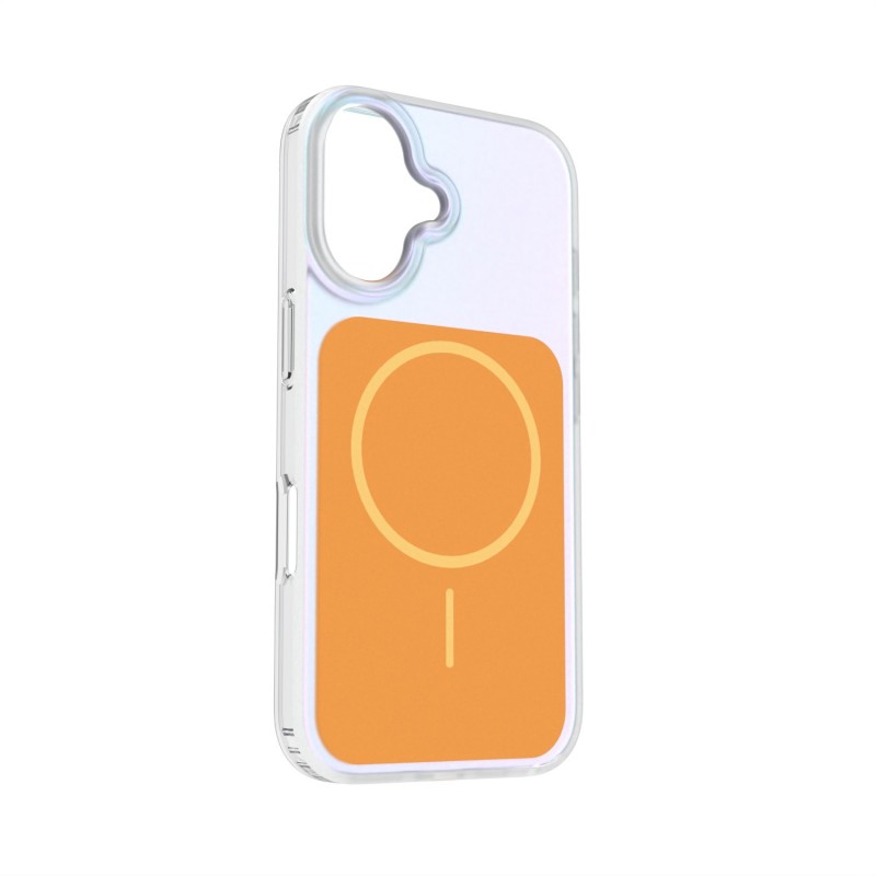 Калъф Etteri Hidden Pearl за iPhone 16 6.1" оранжев