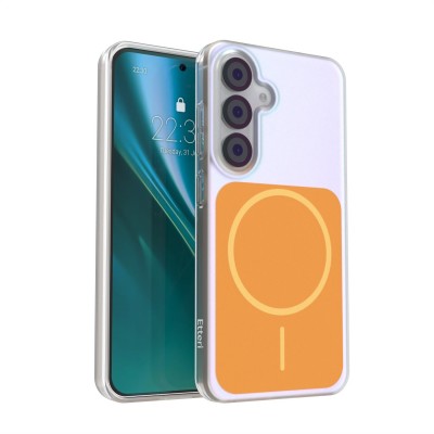 Овърлей Etteri Hidden Pearl за Samsung Galaxy S25 оранжев