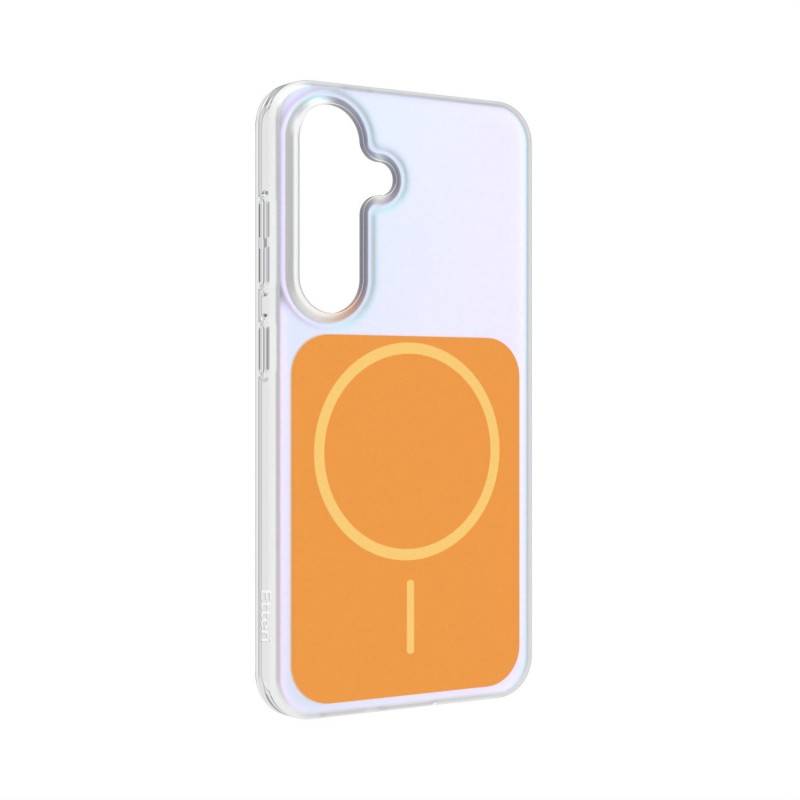 Овърлей Etteri Hidden Pearl за Samsung Galaxy S25 оранжев