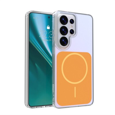 Оверлей Etteri Hidden Pearl за Samsung Galaxy S26 Ultra оранжев