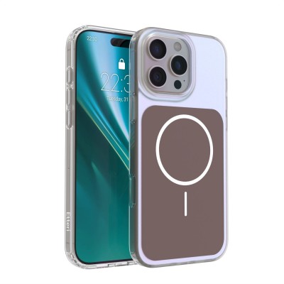Калъф Etteri Hidden Pearl за iPhone 16 Pro 6.3" кафяв