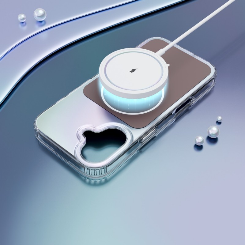 Калъф Etteri Hidden Pearl за iPhone 17 6.3" кафяв