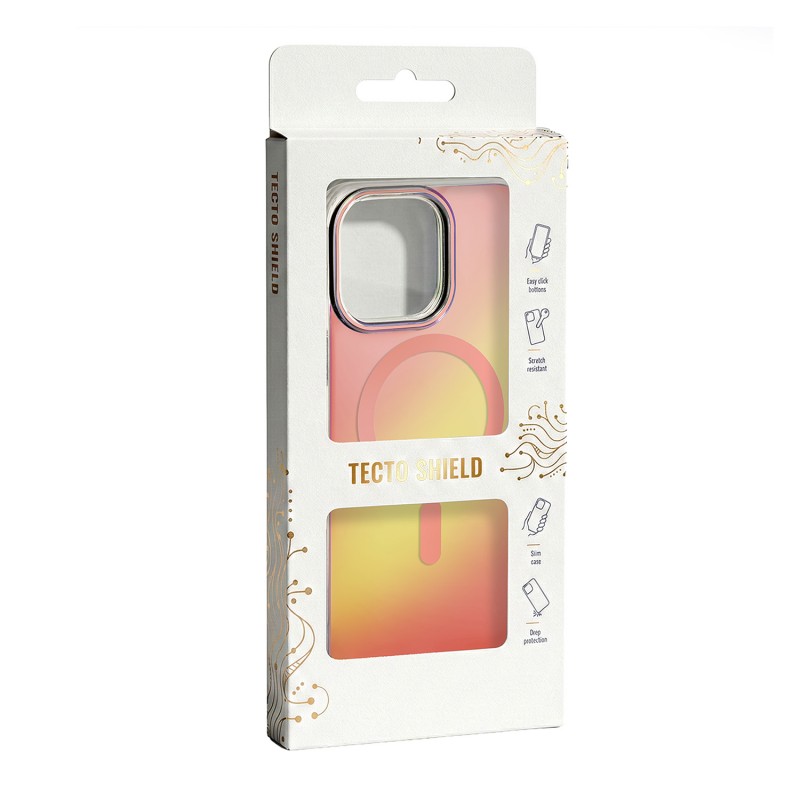 Оверлей Tecto Shield Aurora за Samsung Galaxy S26 Ultra розов