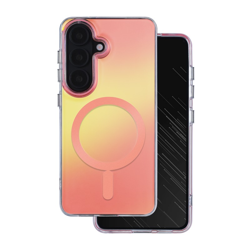 Оверлей Tecto Shield Aurora за Samsung Galaxy S26, розов