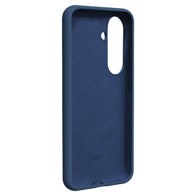 Оверлей Etteri Silicone Mag за Samsung Galaxy S26, тъмно син