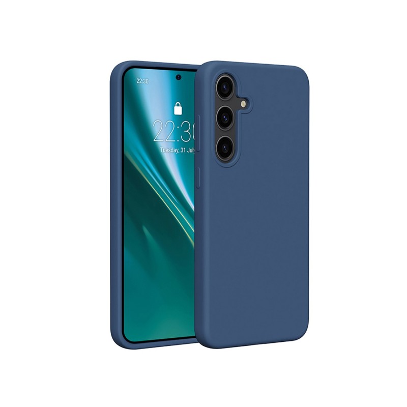 Оверлей Etteri Silicone Mag за Samsung Galaxy S26, тъмно син