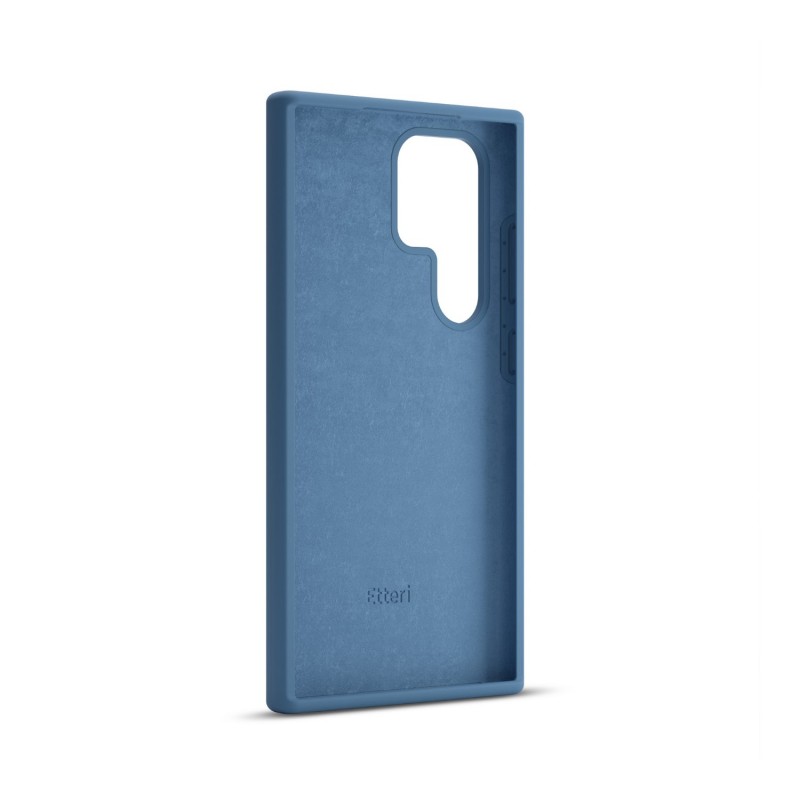Оверлей Etteri Silicone Mag за Samsung Galaxy S26 Ultra тъмно син