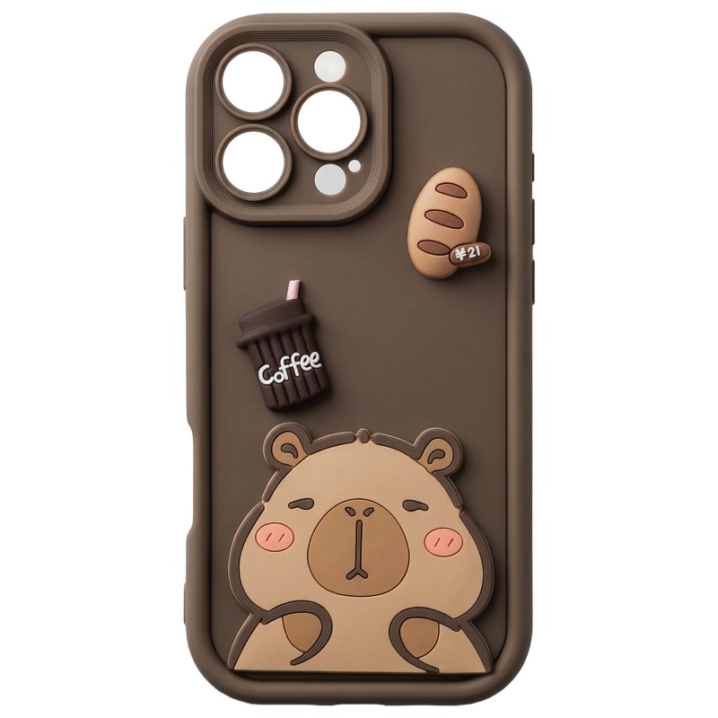 Ultra Trendy 3D наслагване за Samsung Galaxy S25 FE capybara
