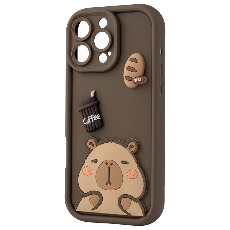 Ultra Trendy 3D наслагване за Samsung Galaxy S25 FE capybara