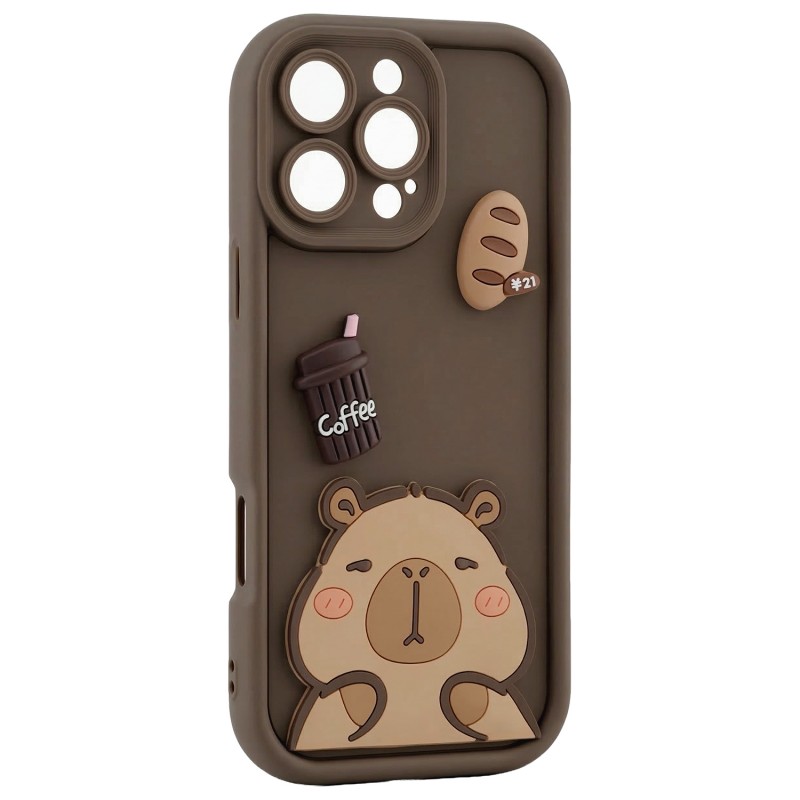 Ultra Trendy 3D наслагване за Samsung Galaxy S25 FE capybara