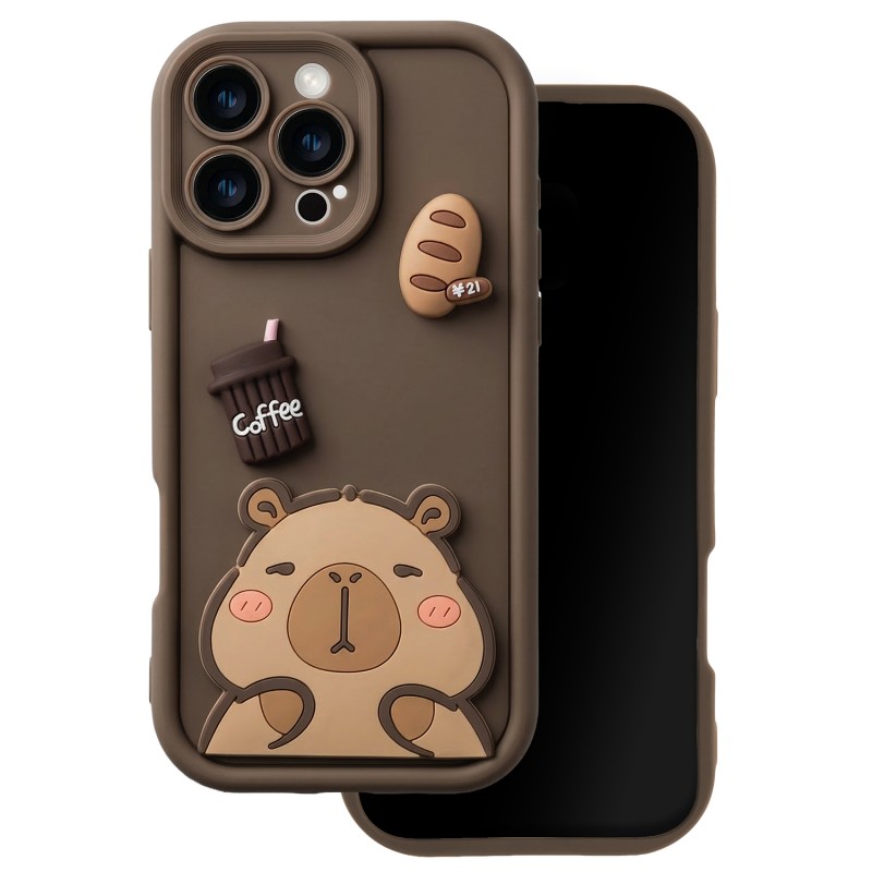 Ultra Trendy 3D наслагване за Samsung Galaxy S25 FE capybara