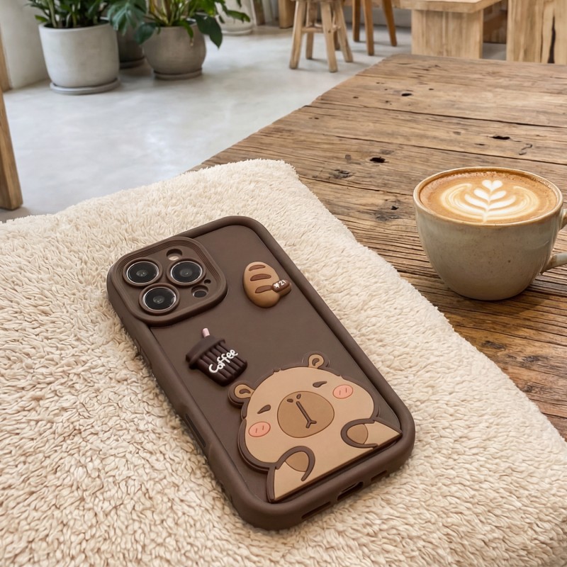Ultra Trendy 3D наслагване за Samsung Galaxy S25 FE capybara