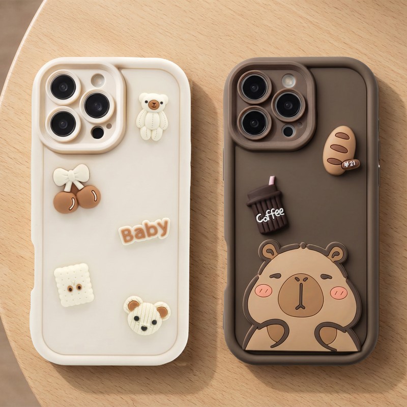 Ultra Trendy 3D капак за iPhone 16e / 17e мече