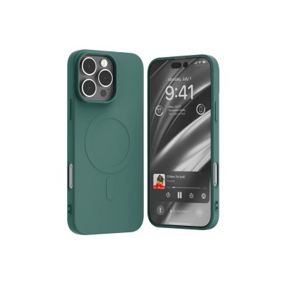 Mercury Semi-Silicon MagSafe iPhone 16 Pro Max (6.9), GREEN / ЗЕЛЕН