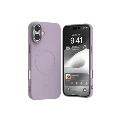 Mercury Semi-Silicon MagSafe iPhone 16 Plus (6.7), LILAC PURPLE / ЛИЛАВ