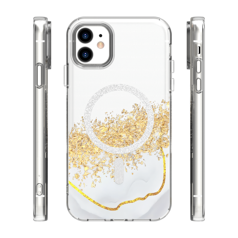 Epoxy Mag капак за iPhone 11 бял