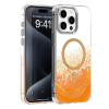 Калъф Epoxy Mag за iPhone 15 Pro 6.1" оранжев