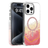 Калъф Epoxy Mag за iPhone 15 Pro 6.1" розов