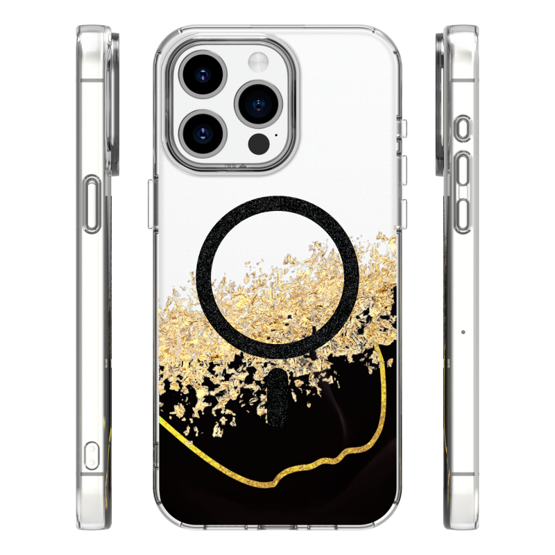Калъф Epoxy Mag за iPhone 14 Pro 6.1" черен