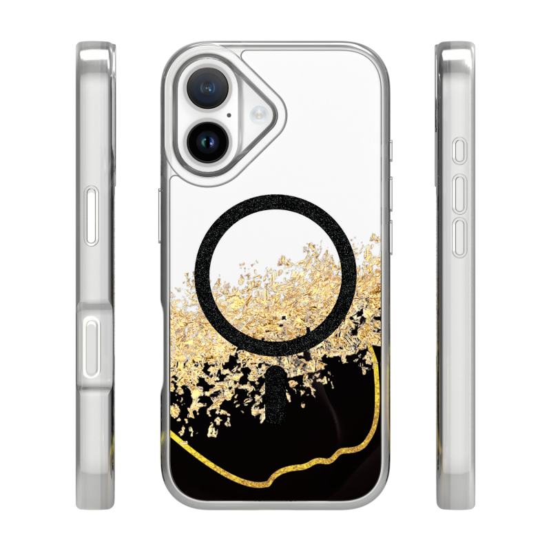 Epoxy Mag cover за iPhone 16 6.1" черен