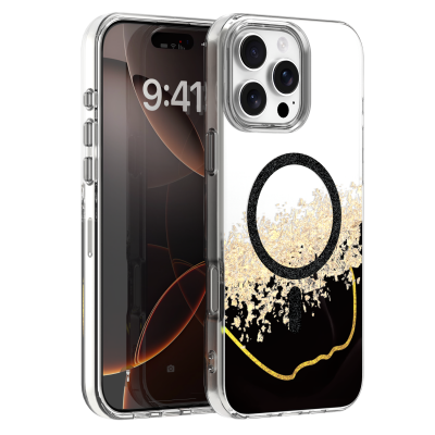 Калъф Epoxy Mag за iPhone 16 Pro 6.3" черен