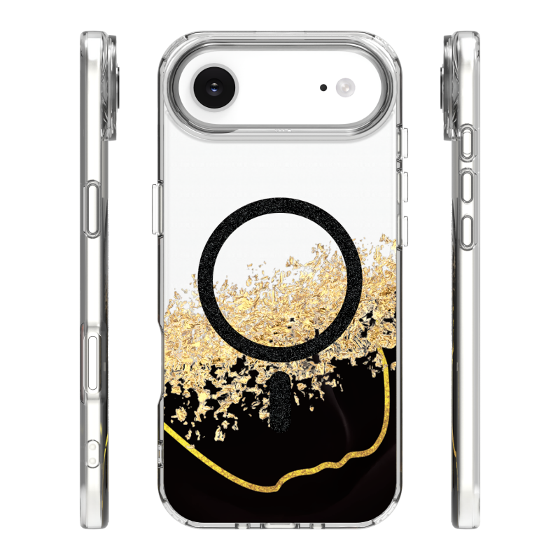 Epoxy Mag калъф за iPhone 17 Air 6.6'', черен