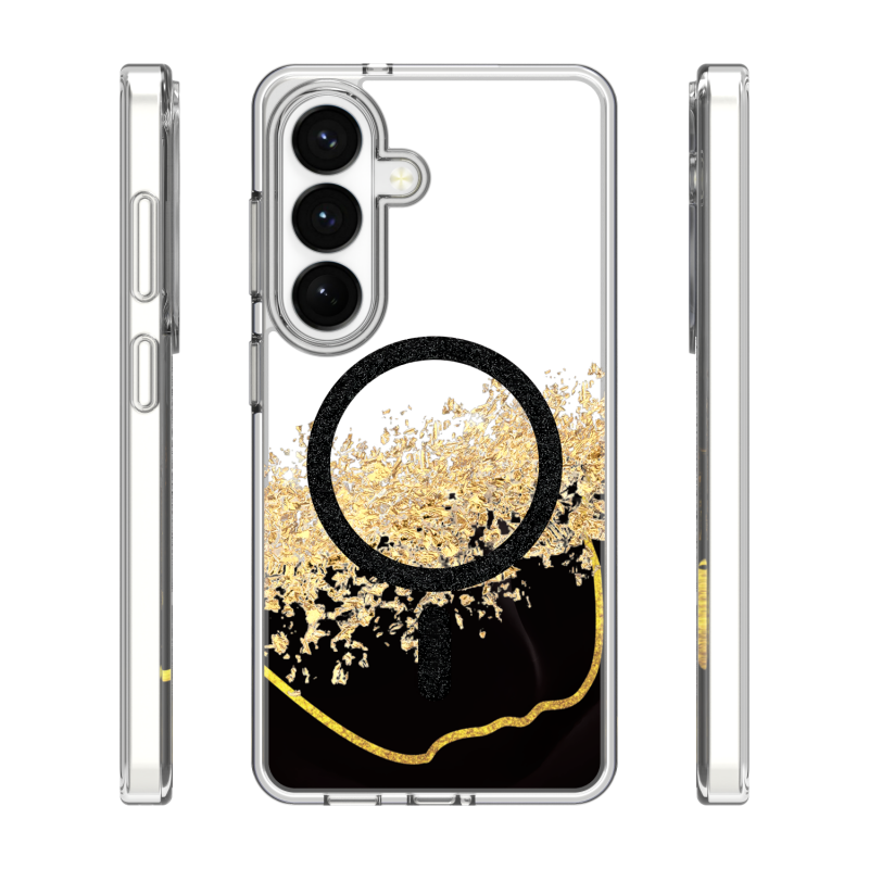 Epoxy Mag капак за Samsung Galaxy S24 / S25 черен