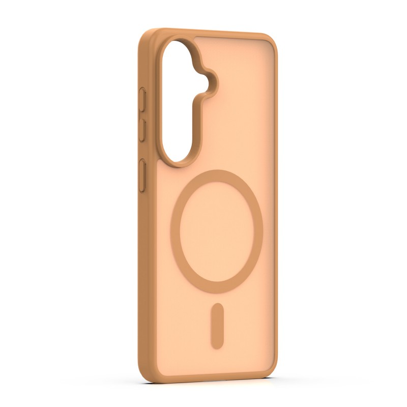 Оверлей Mag Matt за Samsung Galaxy S26 кафяв голяма дупка