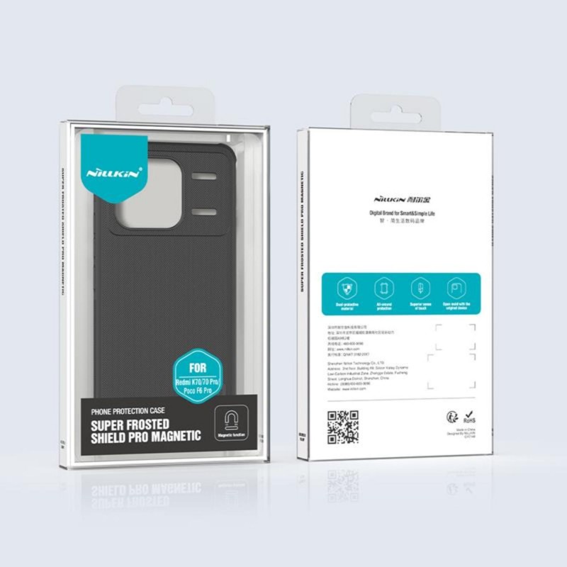 NILLKIN SUPER SHIELD PRO MAGNETIC XIAOMI REDMI K70/K70 PRO/POCO F6 PRO, ЧЕРЕН