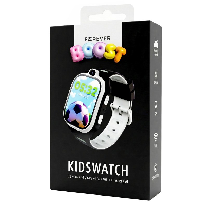 Forever Smartwatch GPS WiFi 4G Kids Boost KW-530 черен