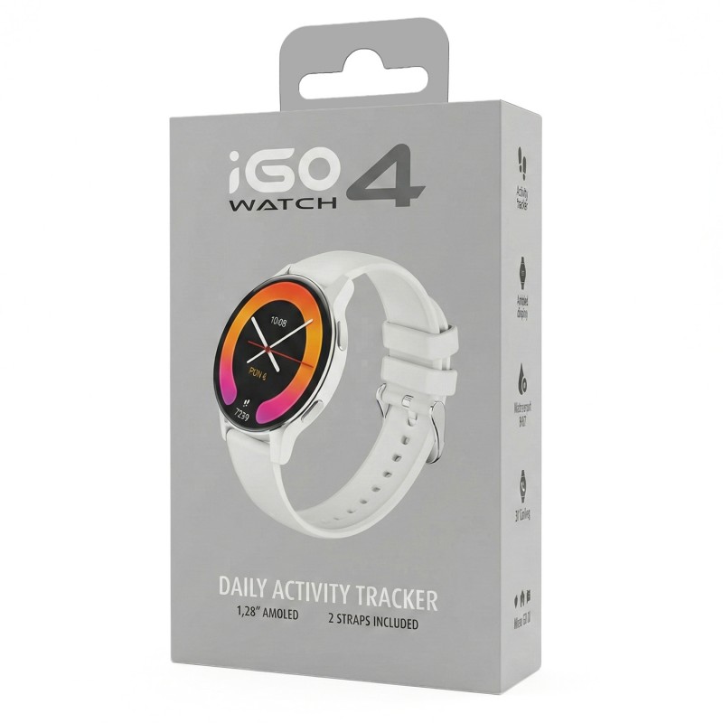 Forever смарт часовник iGo Watch 4! JW-600 бял