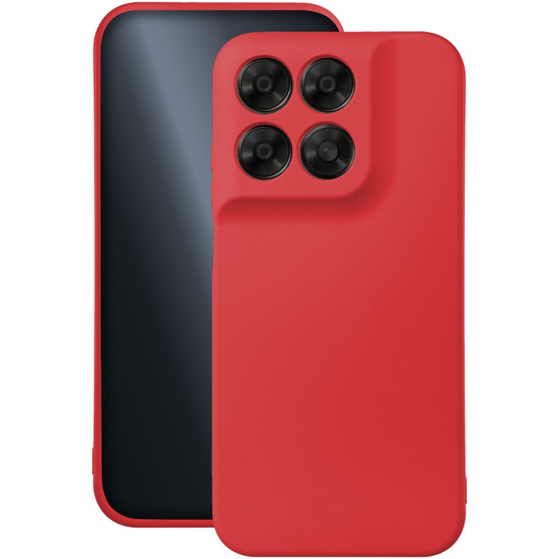 Кейс Silicon за Motorola Moto G67 5G / G77 5G червен