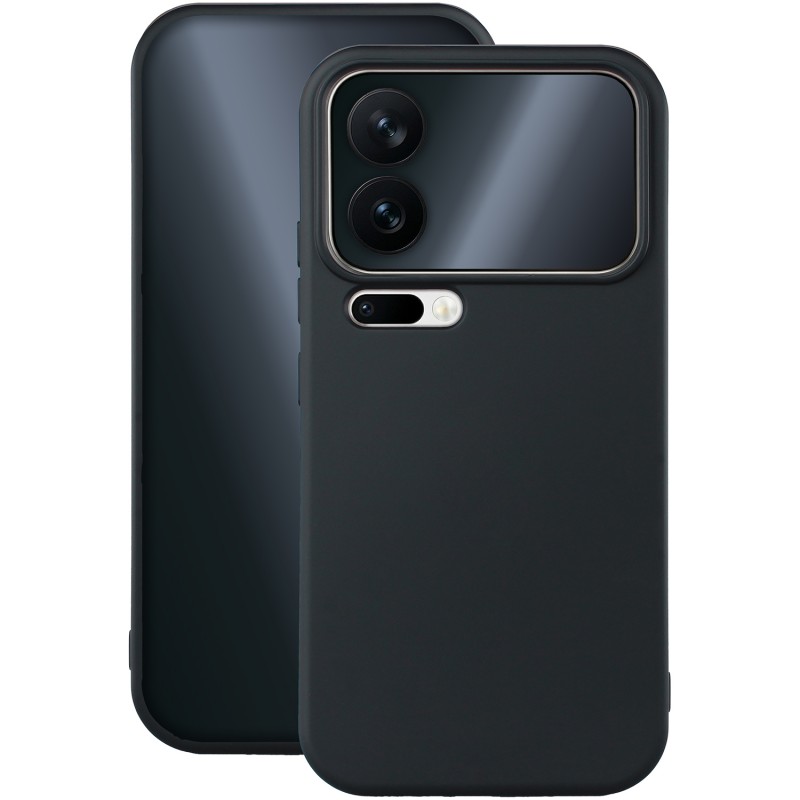 Кейс Silicon за Xiaomi 17 Pro черен