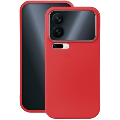 Кейс Silicon за Xiaomi 17 Pro червен