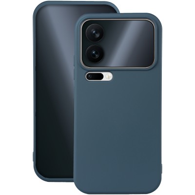 Кейс Silicon за Xiaomi 17 Pro тъмносин