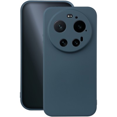 Гръб Silicon за Xiaomi 17 Ultra тъмносин