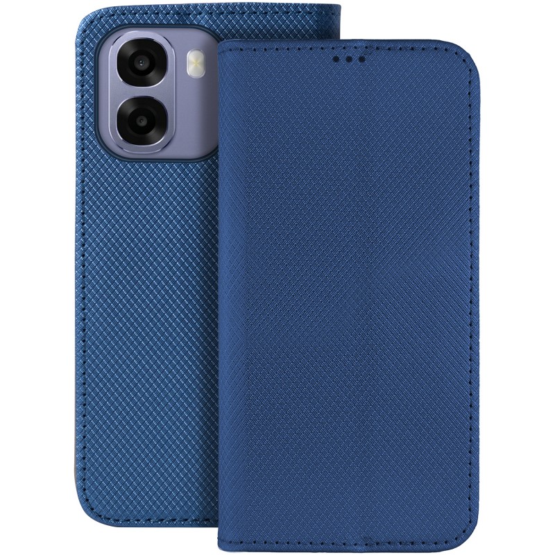 Калъф Smart Magnet за Oppo A6 4G / A6 5G / A6X 4G / A6X 5G / A6S 4G / A6S 5G Глобален тъмносин