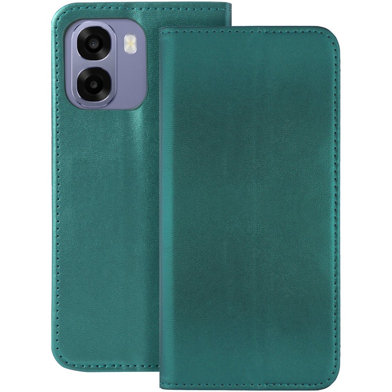 Интелигентен магнитен калъф за Oppo A6 4G / A6 5G / A6X 4G / A6X 5G / A6S 4G / A6S 5G Global Dark Green