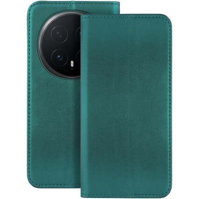 Smart Magnetic калъф за Honor Magic 8 Pro, тъмно зелен