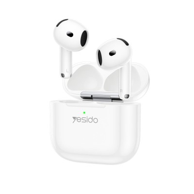 Yesido TWS32 (ANC) Слушалки Bluetooth 5.4 300mAh, БЕЛИ