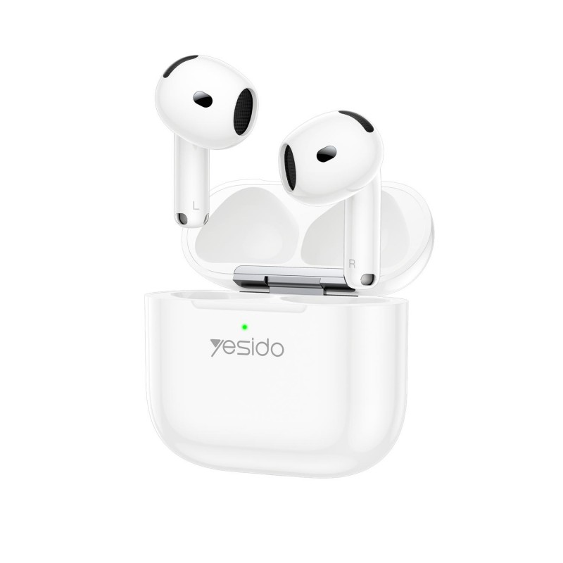Yesido TWS32 (ANC) Слушалки Bluetooth 5.4 300mAh, БЕЛИ