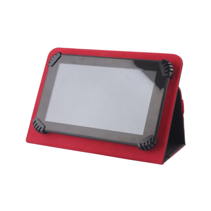 Uniwersalne etui ORBI do tabletów 9-11''(L27 x W20 cm) czarno-czerwone