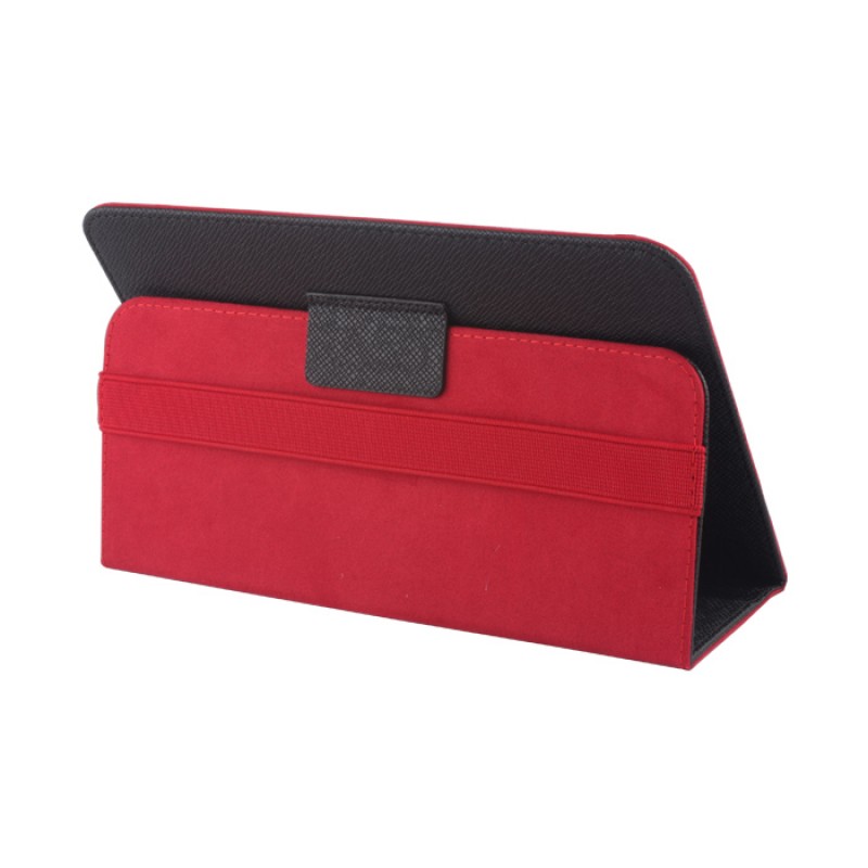 Uniwersalne etui ORBI do tabletów 9-11''(L27 x W20 cm) czarno-czerwone