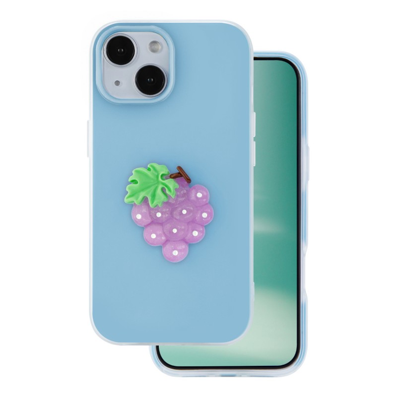 Калъф Fruit 2в1 за iPhone 12 / 12 Pro 6.1" син
