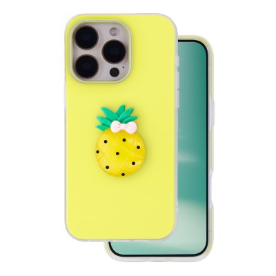 Калъф Fruit 2в1 за iPhone 16 Pro 6.3" жълт