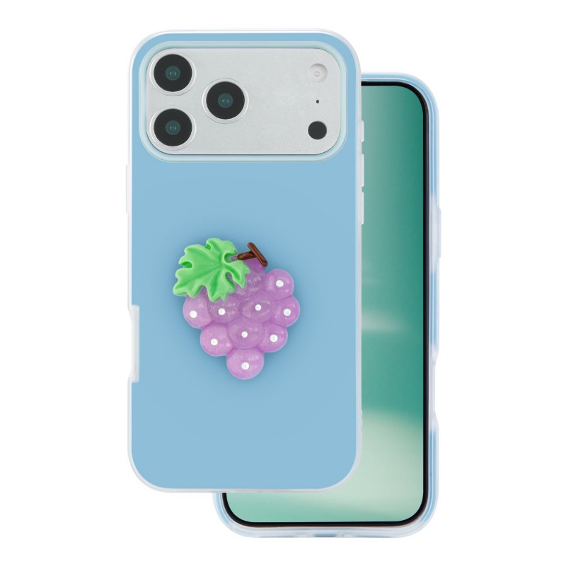 Калъф Fruit 2в1 за iPhone 17 Pro Max 6.9" син