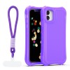 Капак SafePop с ремък за iPhone 11, лилав