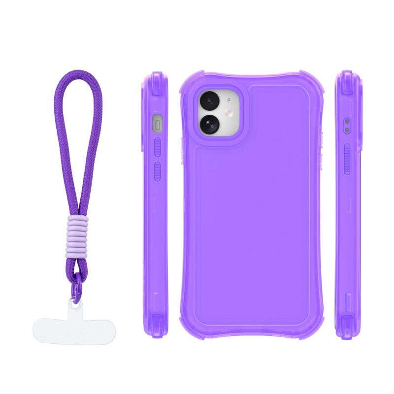 Капак SafePop с ремък за iPhone 11, лилав