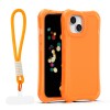 Капак SafePop с ремък за iPhone 15 6.1" оранжев