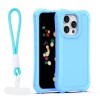 Капак SafePop с ремък за iPhone 15 Pro 6.1" син